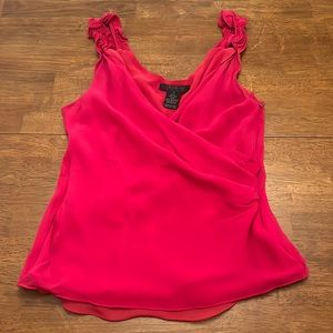 The Limited Women’s SILK Sleeveless Blouse, Size S, 100% Silk Shell, Cute!!